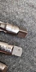 3 pieces ~ 1/4-18 NPTF pipe taps HSS OSG R&N Brubaker