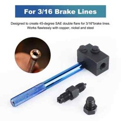 3/16 Inch Brake Line Double Flaring Tool Handheld 45 Degree SAE for Brake Hose T