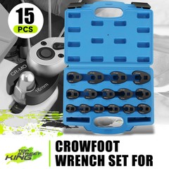 Flaring Tools Set with 15pc Crowfoot Flare Nut Tool Kits for 3/8&Prime; or 1/2&rdquo; Drive