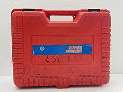 Super Ego BSPT Pipe Threader Set With Carrying Case