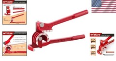 Professional 0-180&deg; Adjustable Pipe Bender with Non-Slip Grip for Multi-Material
