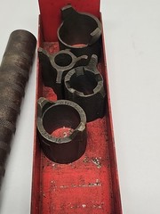 Vintage CRAFTSMAN Manual Pipe Threader Set W/Rack Tooling