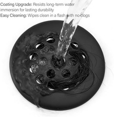 Matte Black Trip Lever Bathtub Drain Tub Trim Set with Trip Lever Overflow Face