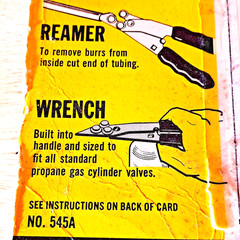 Vintage Kastar 545A 3 In 1 Tubing Cutter Reamer & Wrench 3 Wheel Cutter 3/16 5/8
