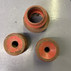 4x, PIPE THREADERS 3x RIDGID [12-R 3/8&rdquo;, 00R 3/4&Prime;, 00R 1/2&Prime;] 1x TOLEDO 12-1/8