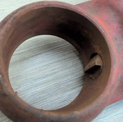 Ridgid 00-R Pipe Threader Die Head Ratchet & Handle