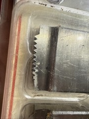 RIDGID 47785 Stainless Pipe Dies 1/2&Prime;-3/4&Prime; NPT High Speed Universal Lightly Used