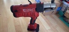 Ridgid Model RP340 Propress tools One batteries included NO JAWS INCLUDED