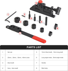 Manual Mounting Mini Universal Bending Bender Forms Wire, Flat Metal and Tubing