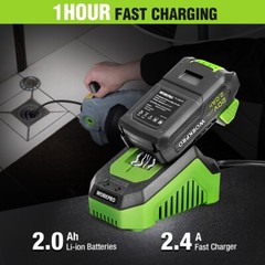 WORKPRO 20V Electric Drain Auger 3/4&Prime;-2&Prime; Pipe 25Ft Plumbing Snake Drain Hair NEW