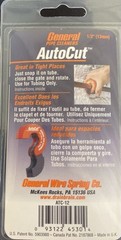 1/2-inch AutoCut Copper Tubing Cutter by General Pipe Cleaners, Model: ATC12