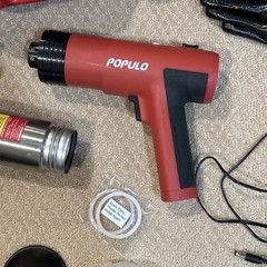 POPULO 20V Cordless Electric Drain Auger-Efficient 25Ft Auto-Feed Drain Snake