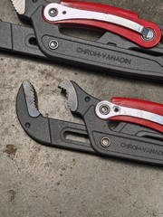 Set of 3 Knipex &ndash; S-Type Pipe Wrench with Fast Adjustment Swiss Wrenches 1 1.5 2
