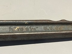 Craftsman 18&Prime; Heavy Duty Blue/Green Pipe Wrench &ndash; 1/8&Prime; to 2 1/2&Prime; &ndash; USA