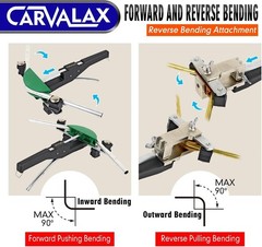 Pipe Tube Bender Set with 7 Aluminum Heads