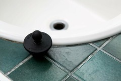 TubShroom Chrome Strainer Hair Catcher Drain Protector with StopShroom for Tub