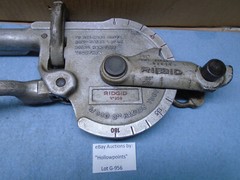 Ridgid 358 35170 Geared Ratchet Tubing Bender for 5/8&Prime; Steel SS Hard K L G956