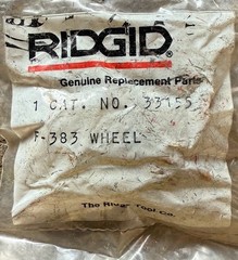 2-Ridgid 33155 F-383 Cutter Wheel for Grey Cast Iron NEW Brand New In Package