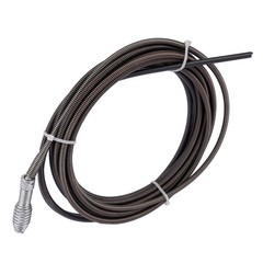 Drain Cleaning Cable with Drop Head Auger 5/16&Prime; x 25 Ft (7.6 mm x 7.6 m), Com&hellip;