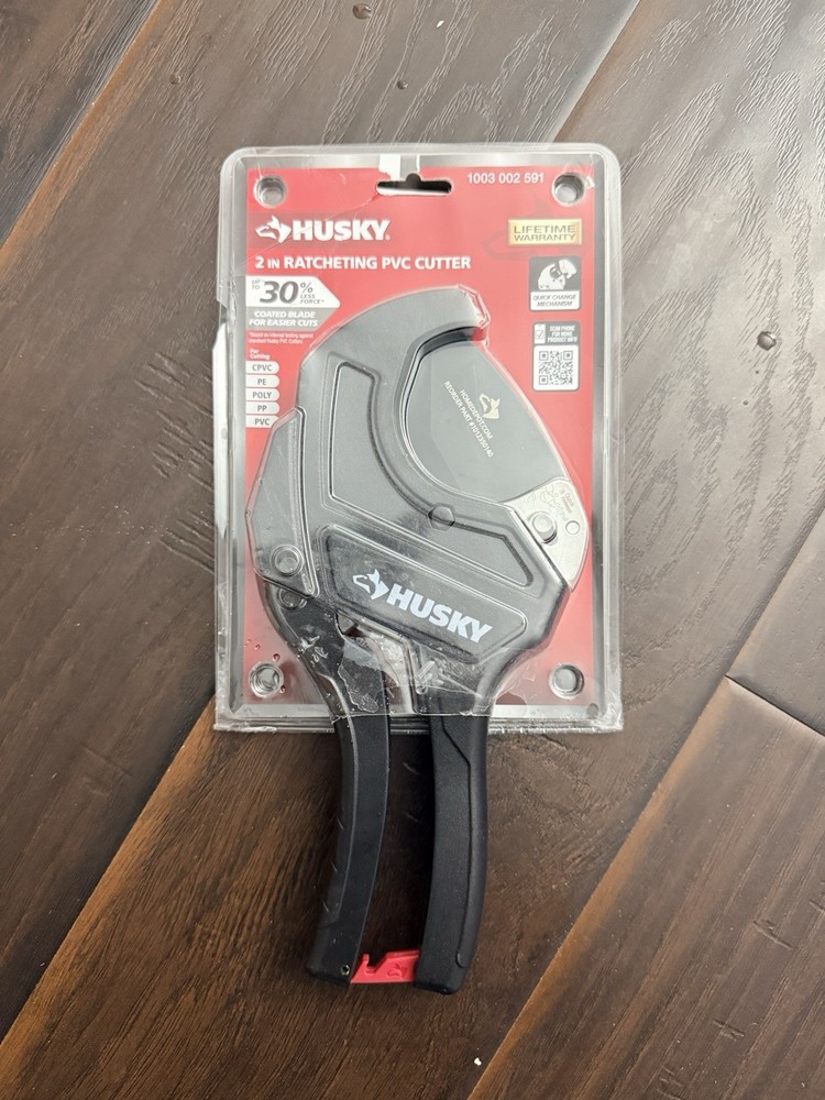 Husky Ratchet Pipe Cutter 3/8 in to 2 in Capacity, Model/MPN 1003 002 591