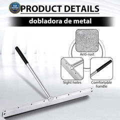 15.25 Inch Sheet Metal Folding Hemming Tool Steel Metal Bender Standing Seam Roo