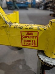 Max-Jax Pipe Stands, Vee, 2500 lb Capacity, 4 in to36 in Pipe, 30.5 in to 42.5 H