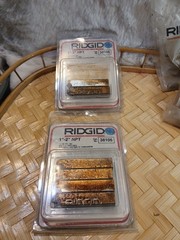 Ridgid Lot 38105,37910,32112 44077,34805,34825& Threader, Dies, Bearings&Rolls