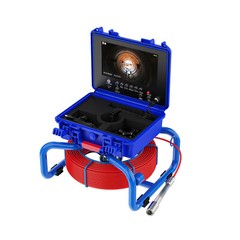 30M Sewer Camera 512hz Pipe Inspection Camera Self-leveling 9&Prime; Meter Counter DVR