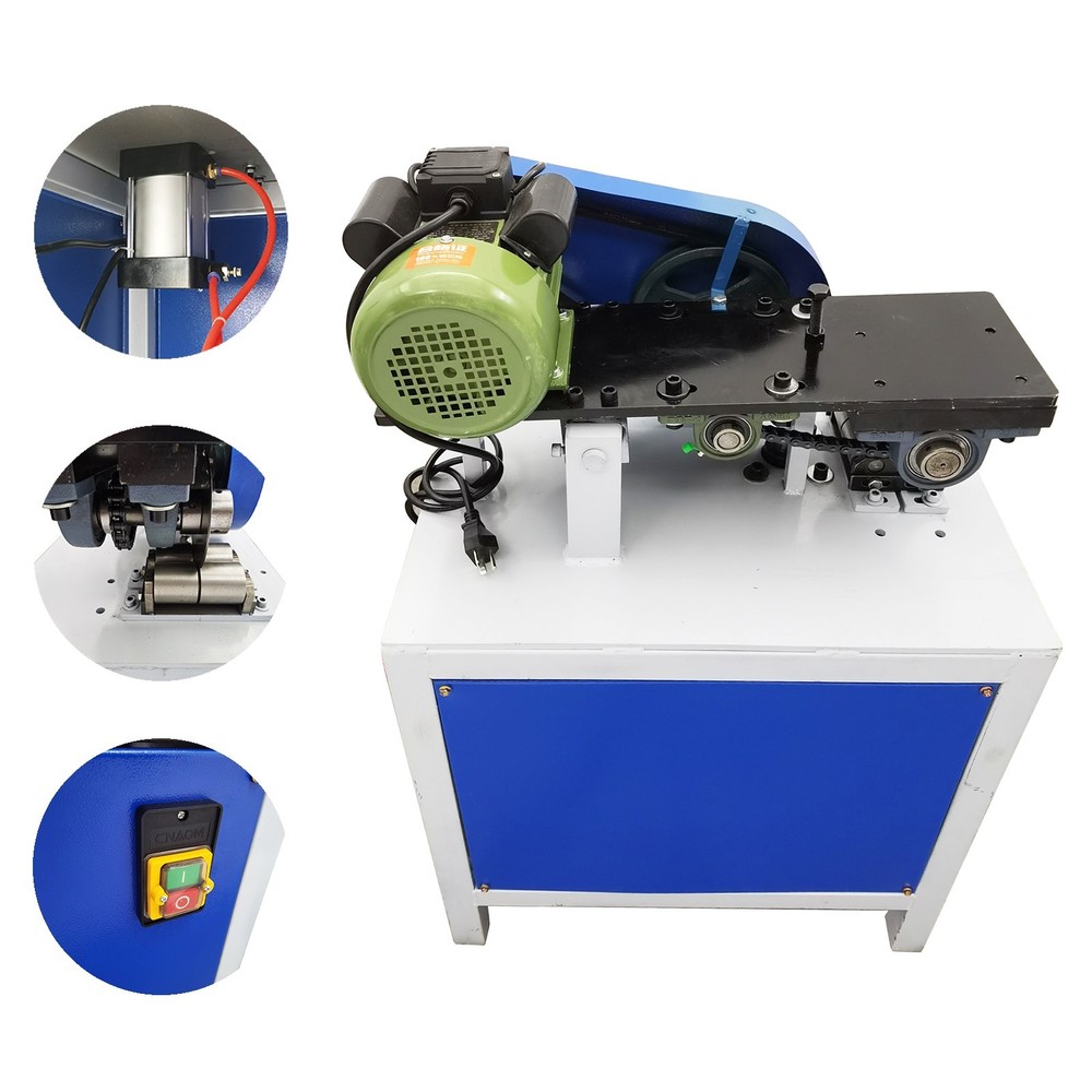 220V Small Pneumatic Electric Round Pipe Cutting Machine Thickness 0.01&Prime;-0.05&Prime;