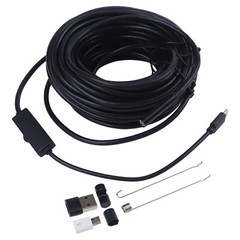 50 FT Pipe Inspection Camera USB Endoscope Video Sewer Drain Cleaner Water-proof