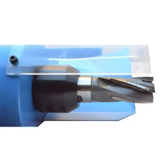 1 HP Electric Tube Pipe Notcher 1/2 to 2&Prime; End Mill V-Block Rotary Vise 0-250 RPM