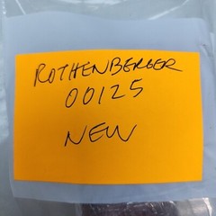Rothenberger 00125 Pipe Threading Dies 1/2&Prime; to 3/4&Prime; Npt Right Hand 60PY98