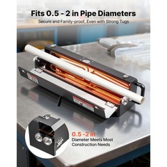 PVC Conduit Heater 1/ 2 to 2 Inch 1200W Pipe Bending Tool with Handle