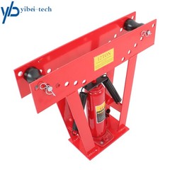12 Ton Pipe Bender Manual Hydraulic w/6 Dies Piping Bending Exhaust Tube Tools