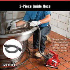 RIDGID 55808 PowerCler 120-Volt Drin Clening Mchine Kit for Tubs, Showers,