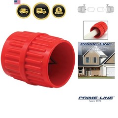 Pipe And Tubing Reamer, 1/8 in To 1-5/8 in Diameter, Red Single Pack