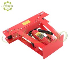 12 Ton Pipe Bender Manual Hydraulic Piping Bending Exhaust Tube w/6 Dies Size