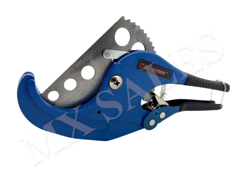 PVC Pipe Tubing Cutter Hose Ratcheting Cut Action Type Cuts Up To 2-1/2&Prime; 63MM