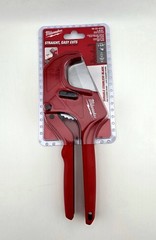 New Milwaukee 1-5/8 Inch Ratcheting Pipe Cutter 48-22-4220 Straight Easy Cut