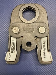 LOT OF 4 Ridgid ProPress Jaws ( 1/2&Prime; 1&Prime; 1-1/4&Prime; 1-1/2&Prime; ) Total 4 Pro Tool Jaws