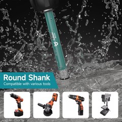 5/16 Inch (8mm) Diamond Hole Saw for Tile & Glass &ndash; Round Shank Core Drill