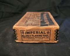 Vintage Imperial Brass Mfg Co No.195-F Flaring Tool Set w/Original Box USA