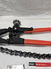 Ridgid 286 1.5 to 6 In Cutting Capacity 40 In L Forged Steel Blade Pipe Cutter