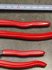 Set of 3 Knipex &ndash; S-Type Pipe Wrench with Fast Adjustment Swiss Wrenches 1 1.5 2