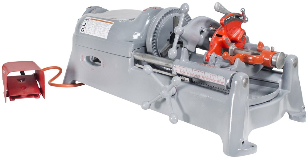 Reconditioned RIDGID&reg; 535 V1 Pipe Threading Machine 811 Die Head and Dies