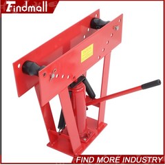 Findmall 16T Pipe Bender Manual Hydraulic Piping Bending Exhaust Tube w/8 Die