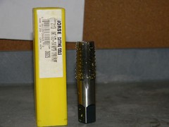 Morse Cutting Tools NPTF HSS Taper Pipe Tap 1/2"-14 x 1-3/8" x 3-1/8&q