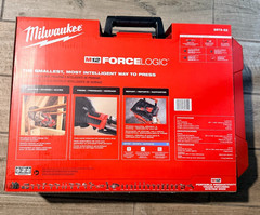 NEW Milwaukee M12 FORCE LOGIC Copper Press Tool Kit 1/2 3/4 1 in.