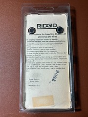 Ridgid 47880 1/2&Prime; -3/4&Prime; NPT Alloy Steel 515 Pipe Dies Right Hand USA DG