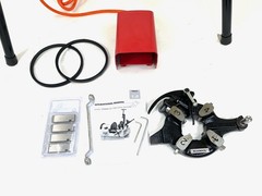 BLUEROCK PTM-100 Large Capacity 1/2&Prime; &ndash; 4&Prime; Pipe Threading Machine fits RIDGID